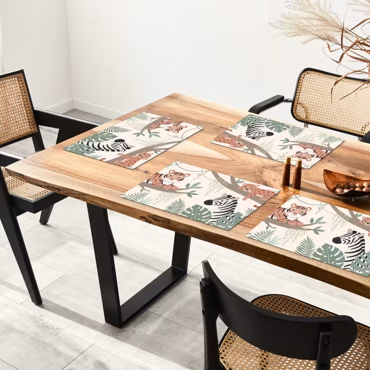Set de table - Jungle - Rustique - Pastel — 3