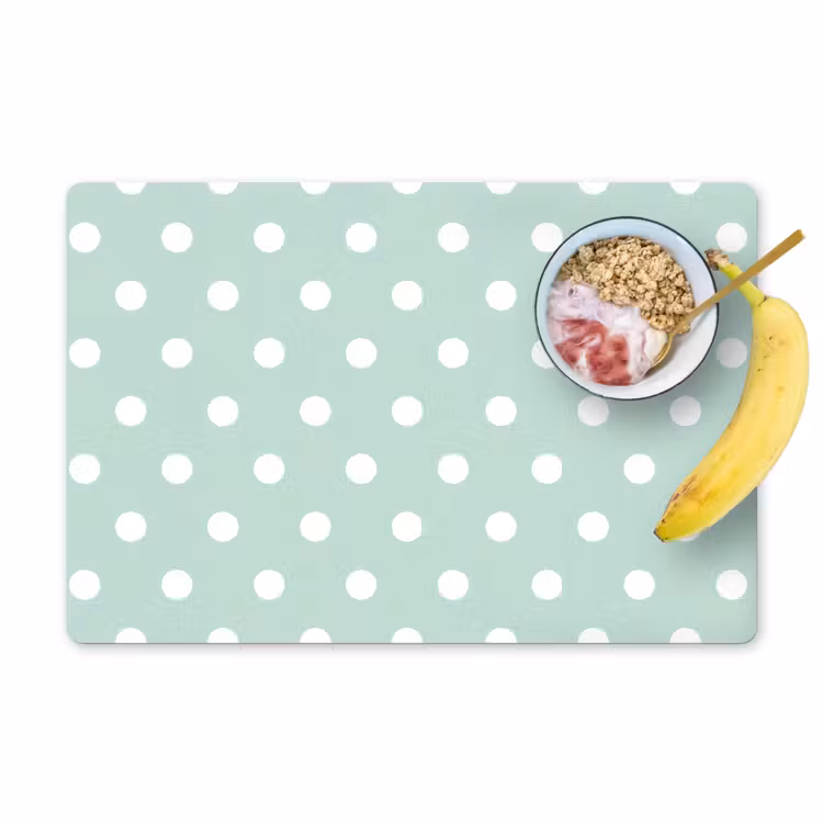 Set de table - Classique - Polka - Vert — 1