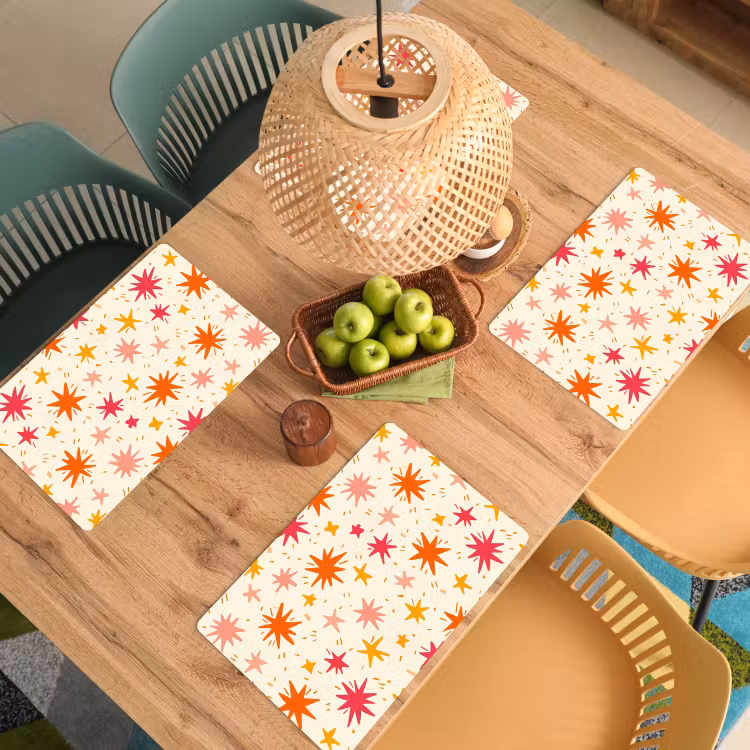 Set de table - Étoiles - ludique - coloré — 4