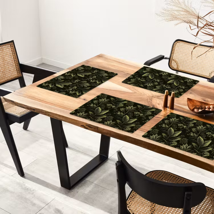 Set de table - Classique - Sombre - Botanique - Végétal — 3