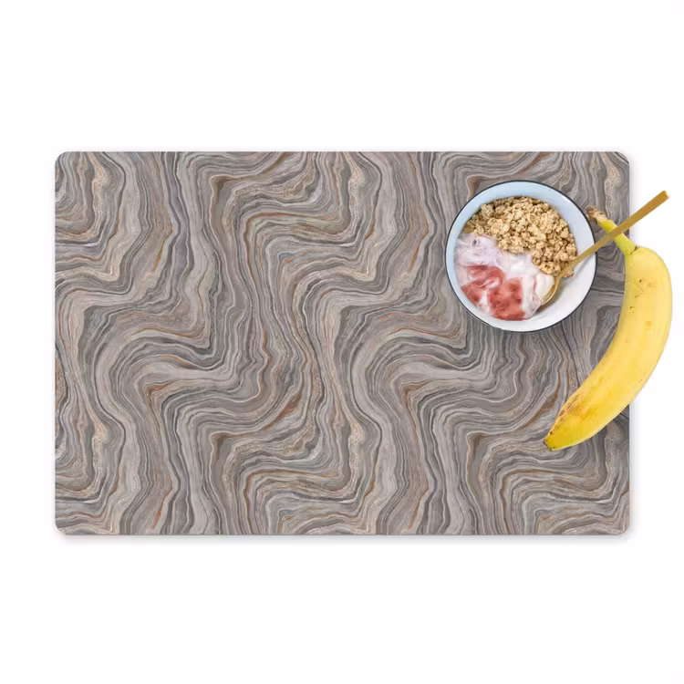 Set de table - Motif - Texture - Gris — 1