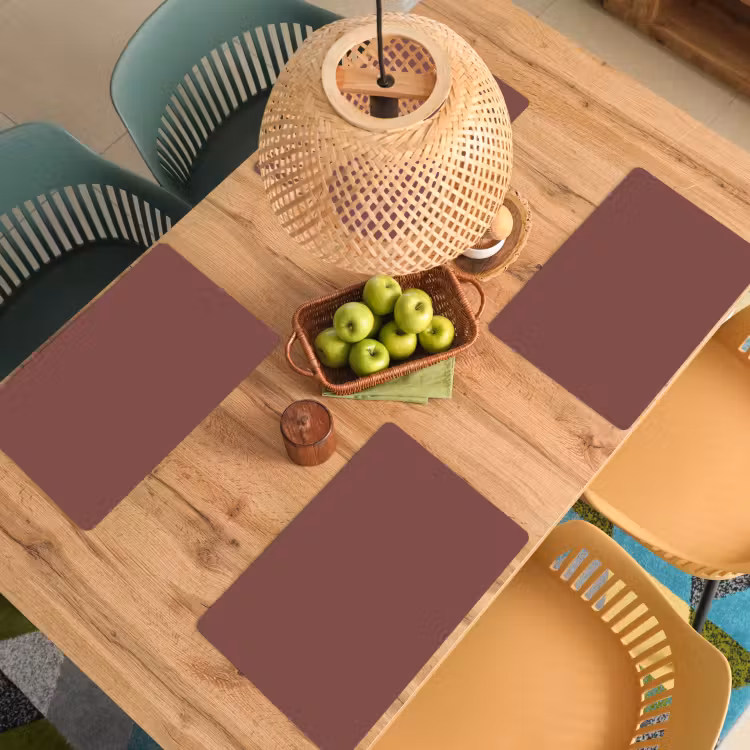 Set de table - Muted - Raisin - Rouge — 4