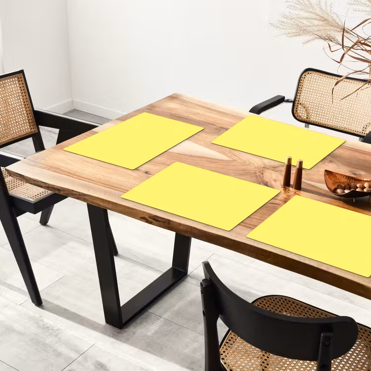 Set de table - Beurre - Beige - Jaune — 3