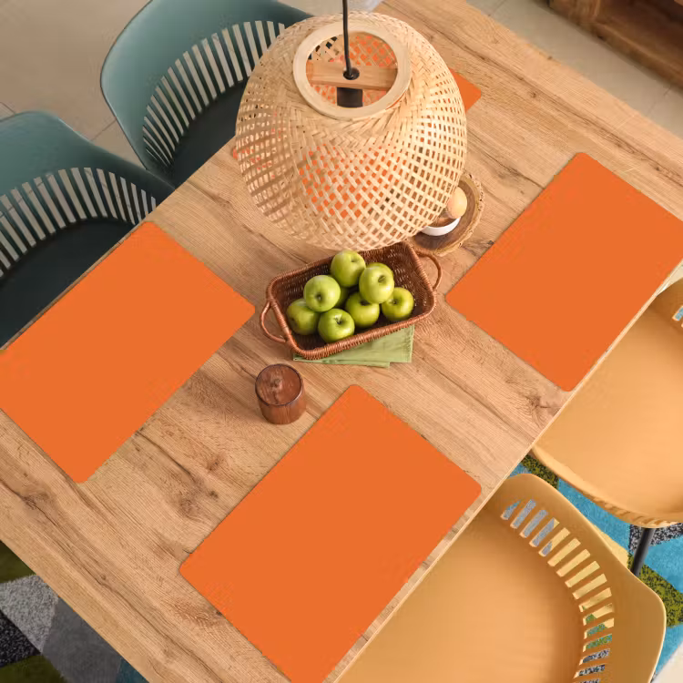 Set de table - Brûlé - Sienne - Orange — 4