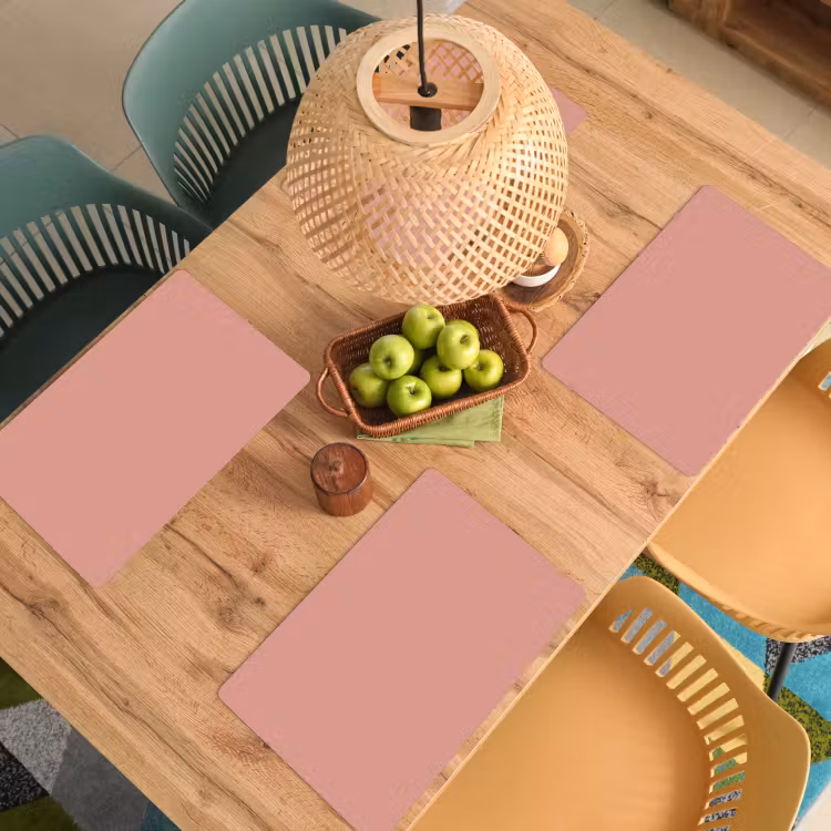 Set de table - Douces teintes - Saumon - Corail — 4