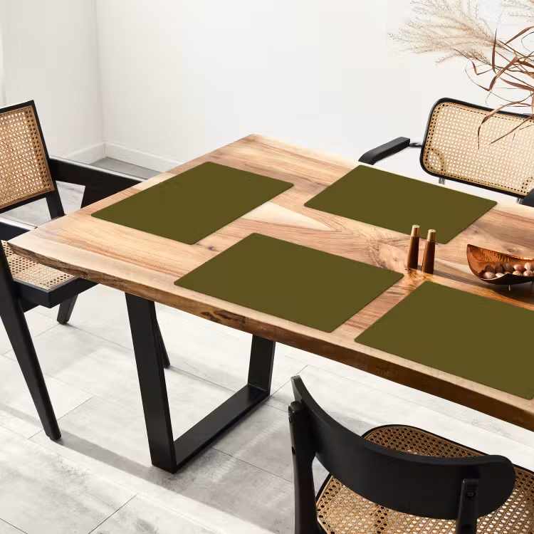 Set de table - Foncé - Olive - Vert — 3