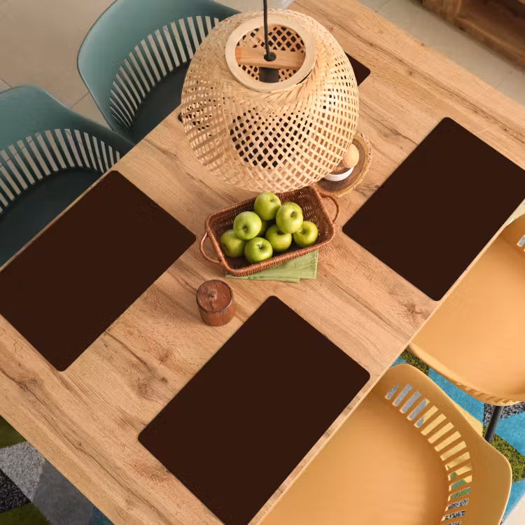 Set de table - Noir - Chocolat - Marron — 4