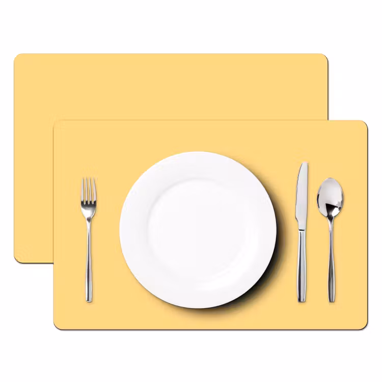 Set de table - Beurre - Jaune - Yellow — 2