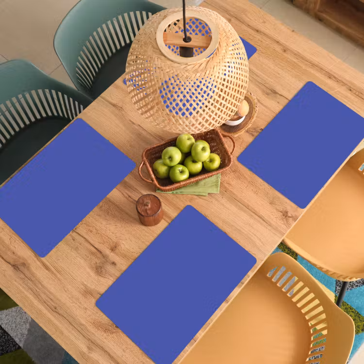 Set de table - Chinois - Bleu - Bleu — 4