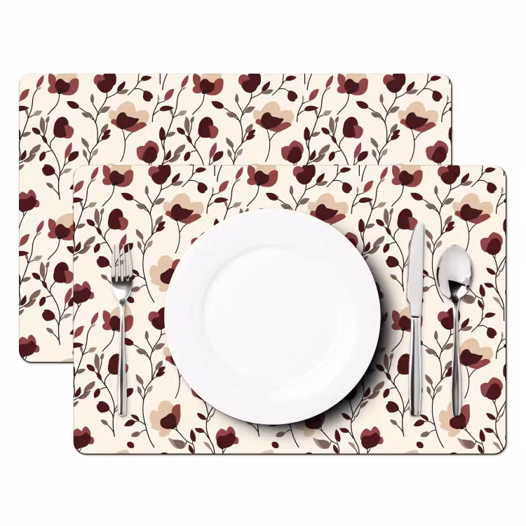 Set de table - Fleurs - Botanique - Bordeaux — 2
