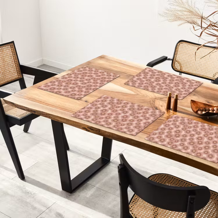 Set de table - Gerbera - Fleurs - Rose — 3