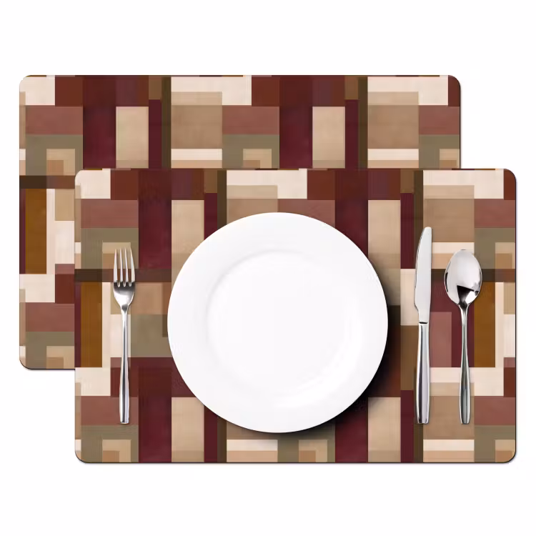 Set de table - Moderne - Géométrique - Coloré — 2