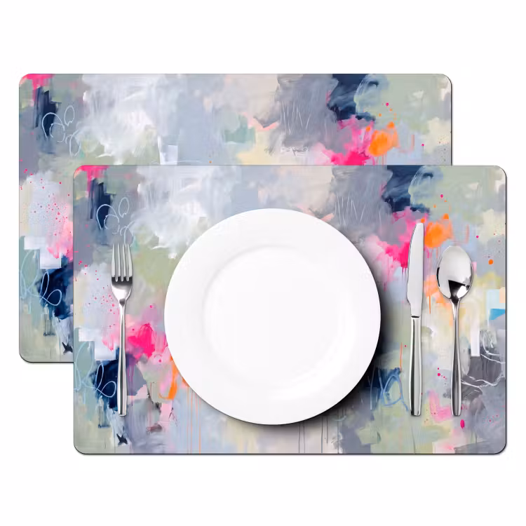 Set de table - Abstrait - Coloré - Moderne - Art — 2