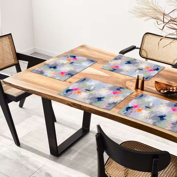 Set de table - Abstrait - Coloré - Moderne - Art — 3