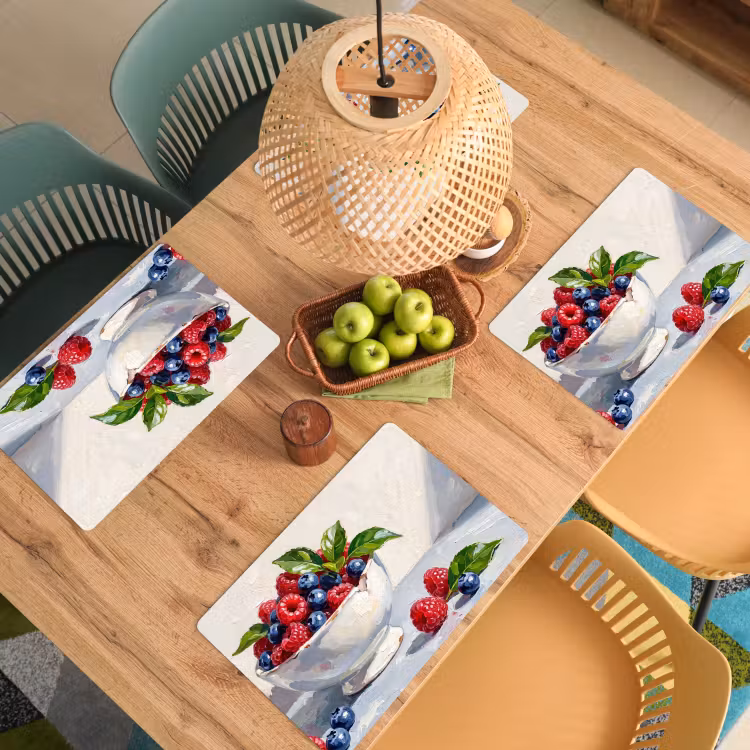 Set de table - Baies - Bol - Repas — 4