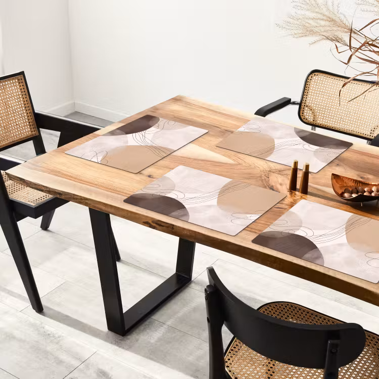 Set de table - Abstraction - Beige - Moderne — 3