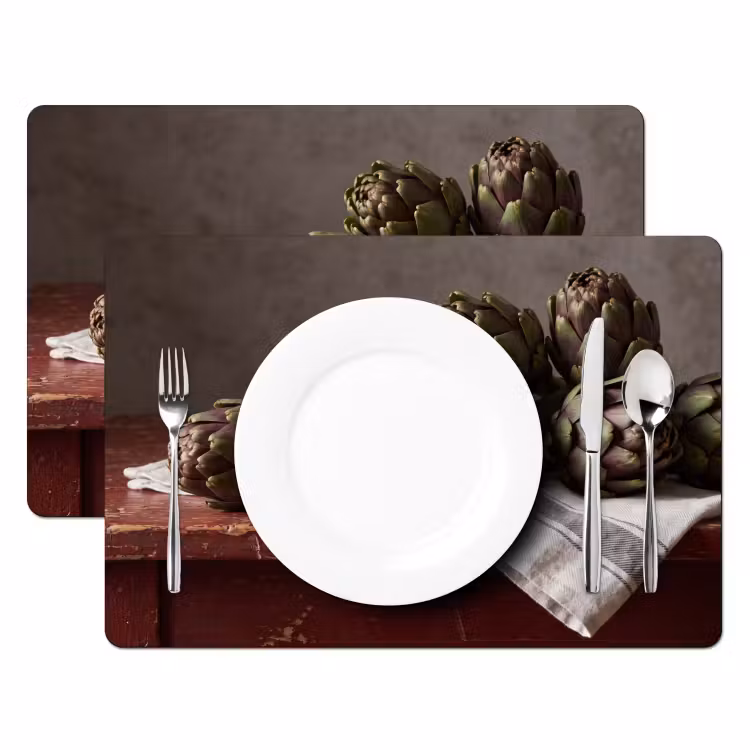 Set de table - Artichaut - Cuisine - Rustique — 2