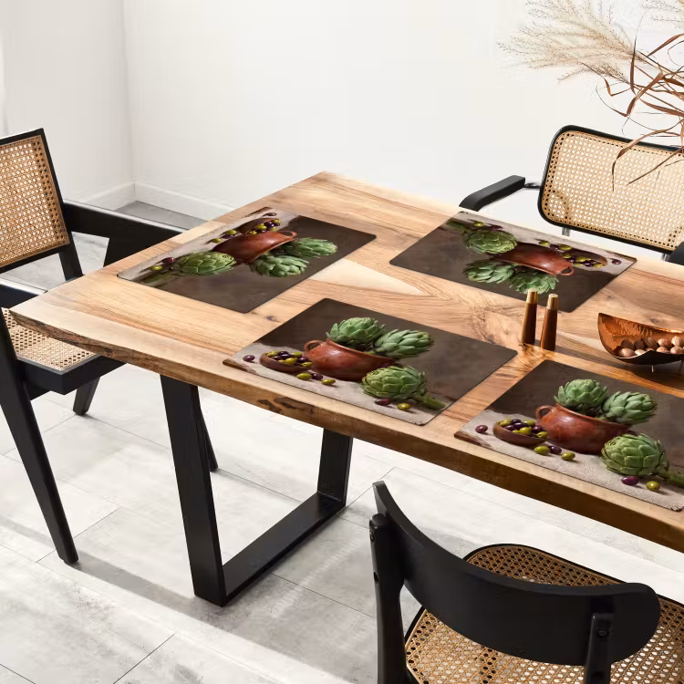 Set de table - Artichauts - Olives - Alimentation — 3