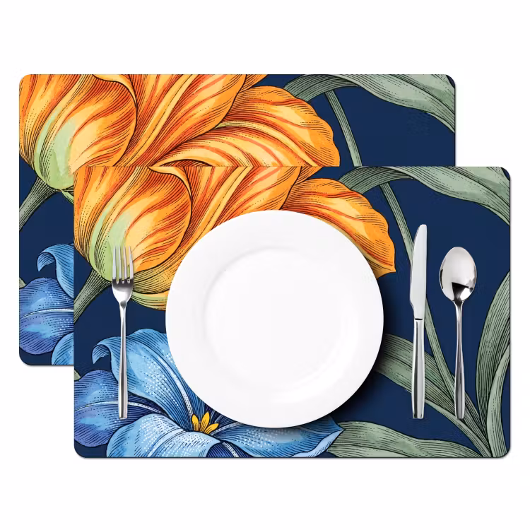 Set de table - Fleurs - Botanique - Motif — 2