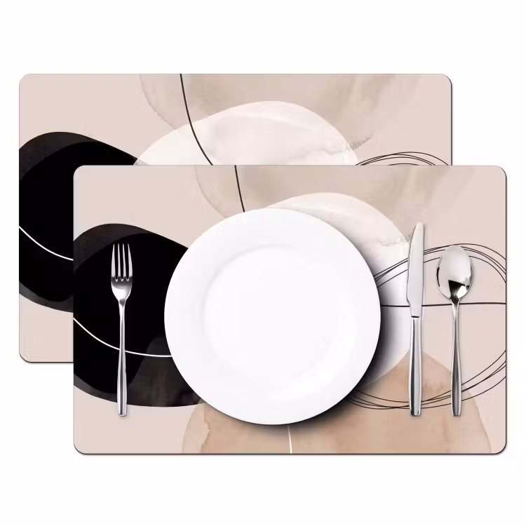 Set de table - Lignes - Ondulées - Art — 2