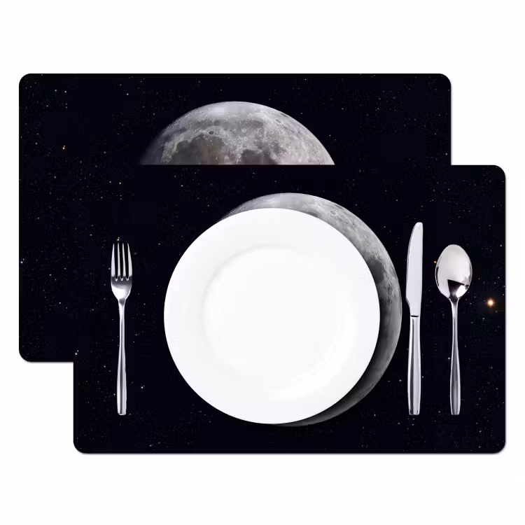 Set de table - Lune - Étoiles - Espace — 2