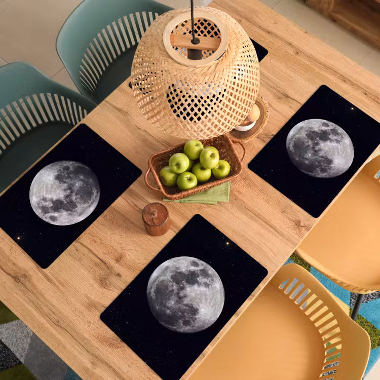 Set de table - Lune - Étoiles - Espace — 4