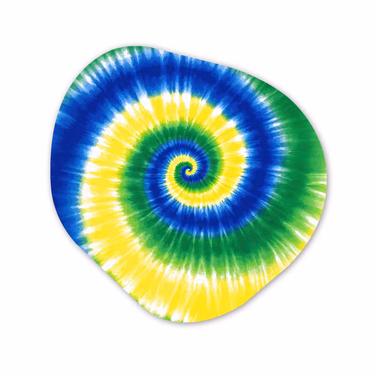 Forme organique - Forex - Spirale - Verte - Rotative — 1