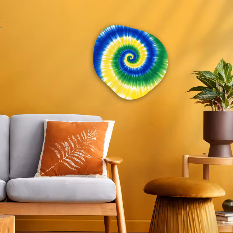 Forme organique - Forex - Spirale - Verte - Rotative — 3