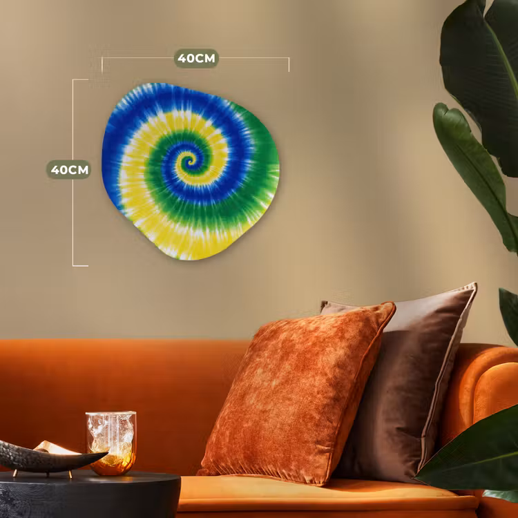 Forme organique - Forex - Spirale - Verte - Rotative — 4