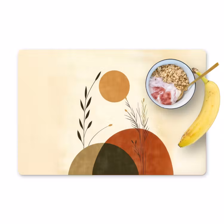 Set de table - Plantes - Abstrait - Formes — 1