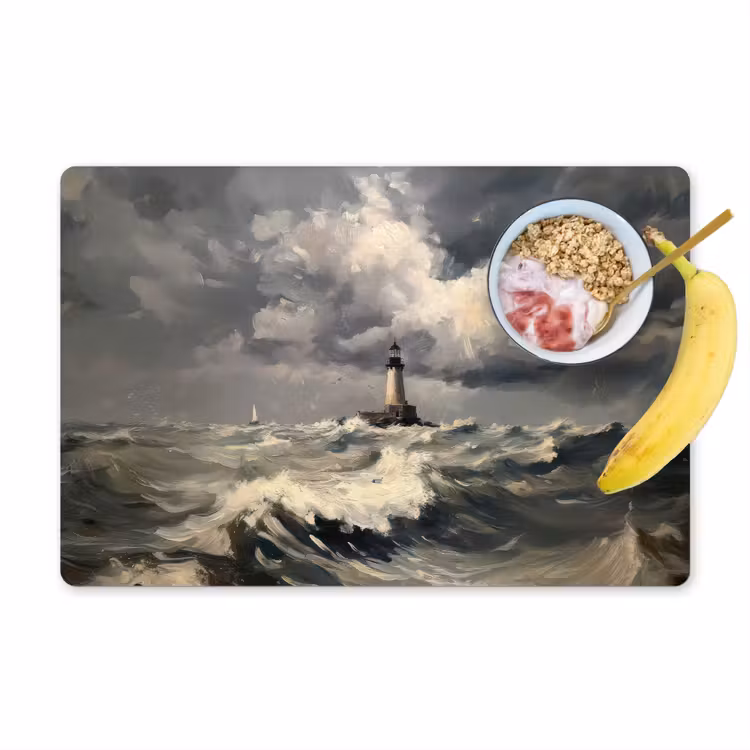 Set de table - Phare - Vagues - Tempête — 1