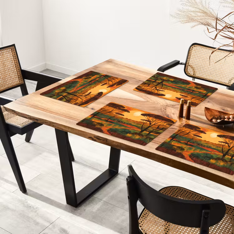 Set de table - Paysage - Africain - Soleil — 3