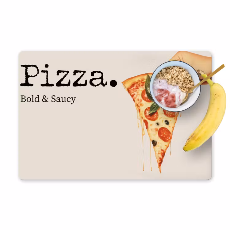 Set de table - Pizza - Fromage - Pepperoni — 1