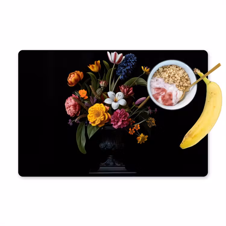 Set de table - Printemps - Fleurs - Classique - Vase — 1