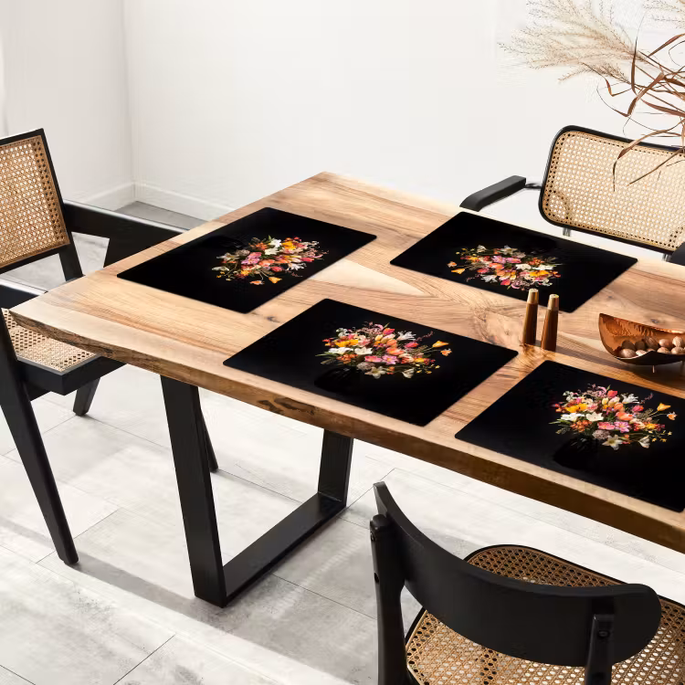 Set de table - Vase - Fleurs - Tulipes — 3