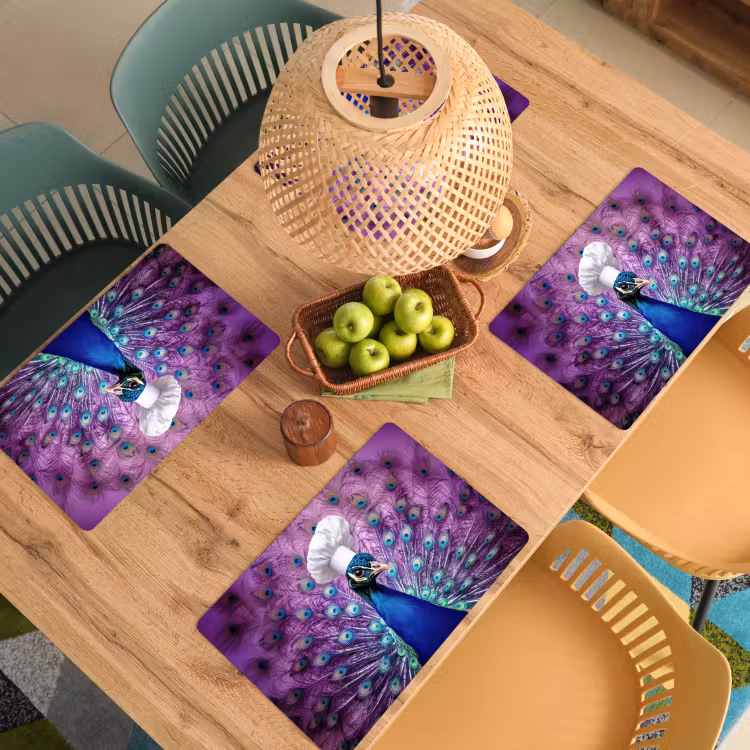 Set de table - Paon - Toque - Cool - Violet — 4