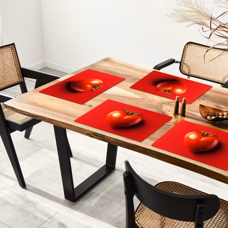 Set de table - Tomate - Rouge - Coeur — 3