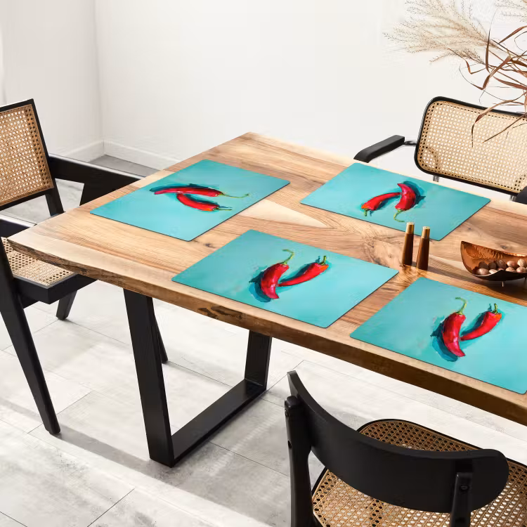 Set de table - Piments - Teintés - Rouge — 3