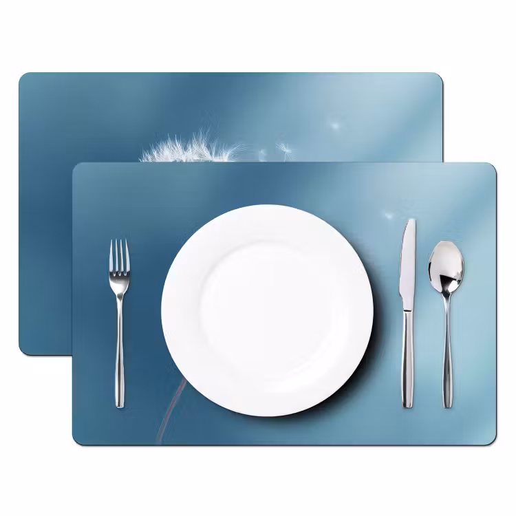 Set de table - Pissenlit - Vent - Bleu — 2