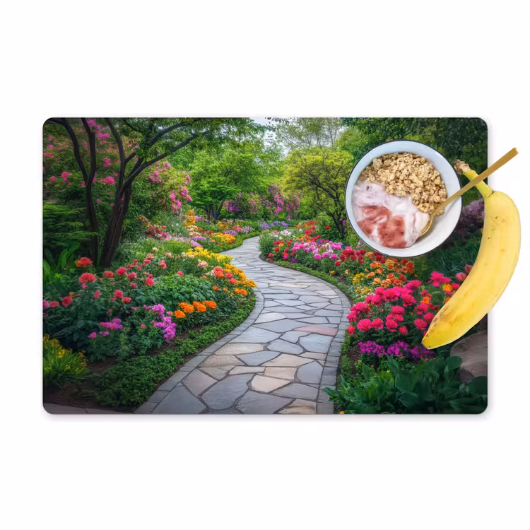 Set de table - Parc - Fleurs - Jardin — 1