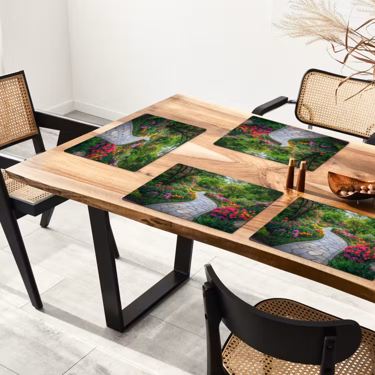 Set de table - Parc - Fleurs - Jardin — 3