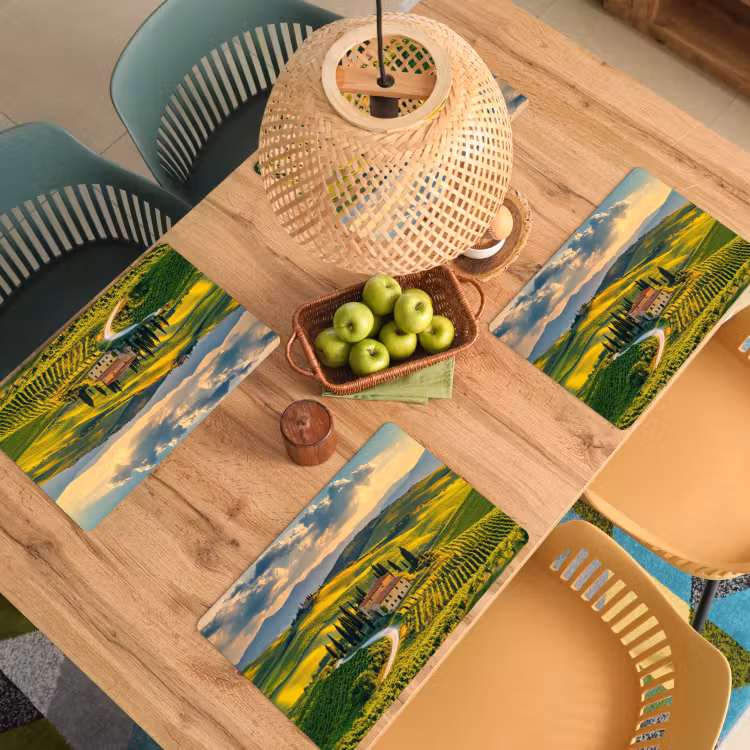 Set de table - Toscane - Paysage - Vignobles — 4