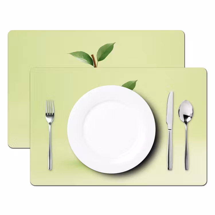 Set de table - Vert - Disco - Décoration - Pomme — 2