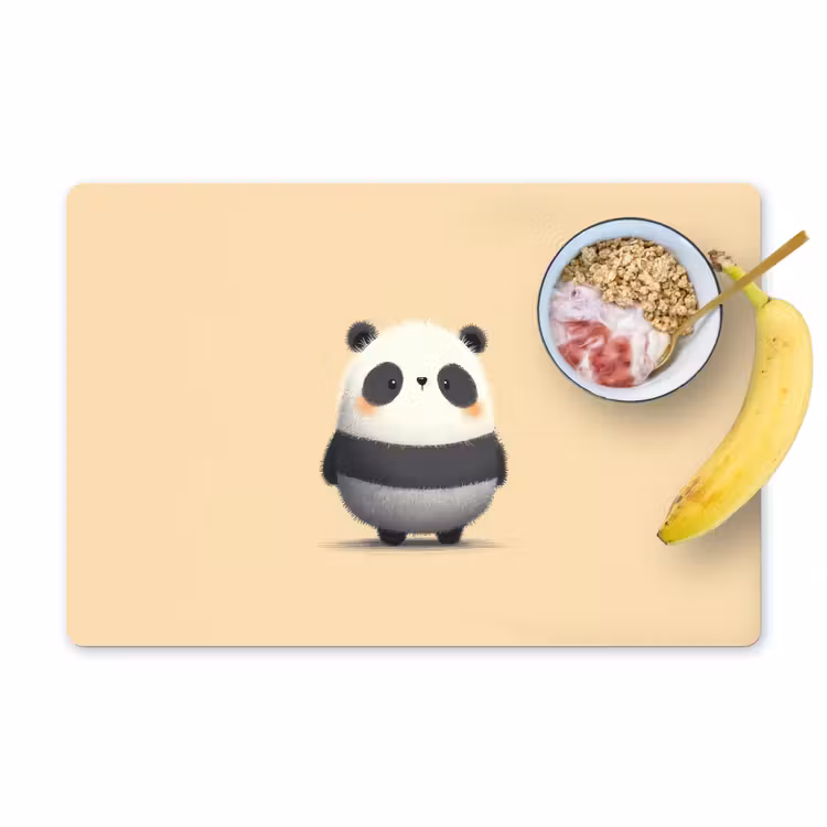 Set de table - Panda - Beige - Minimaliste — 1
