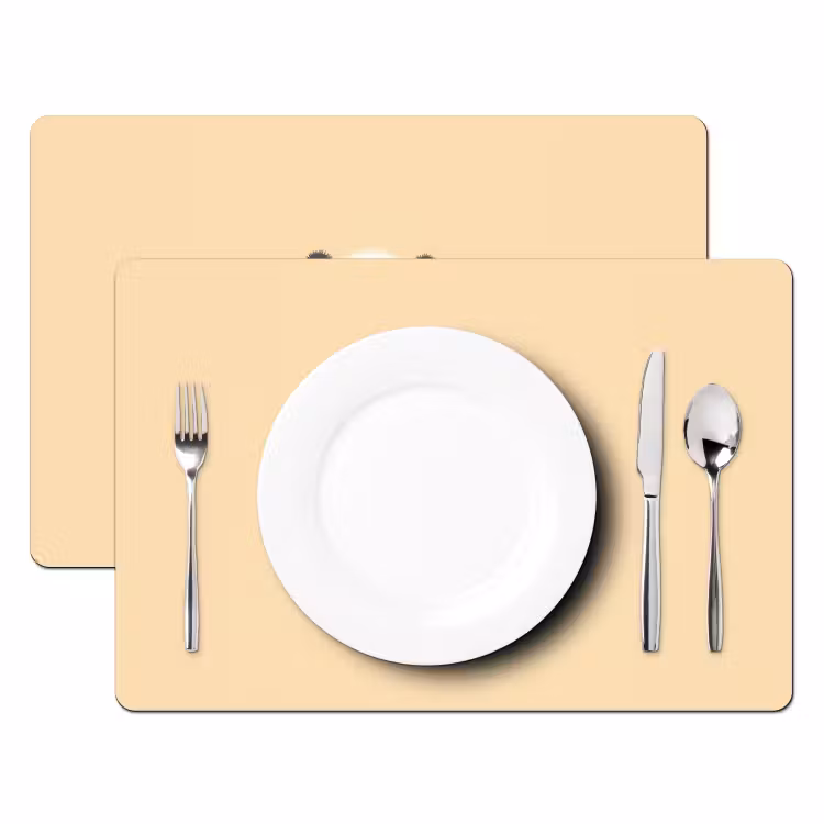 Set de table - Panda - Beige - Minimaliste — 2