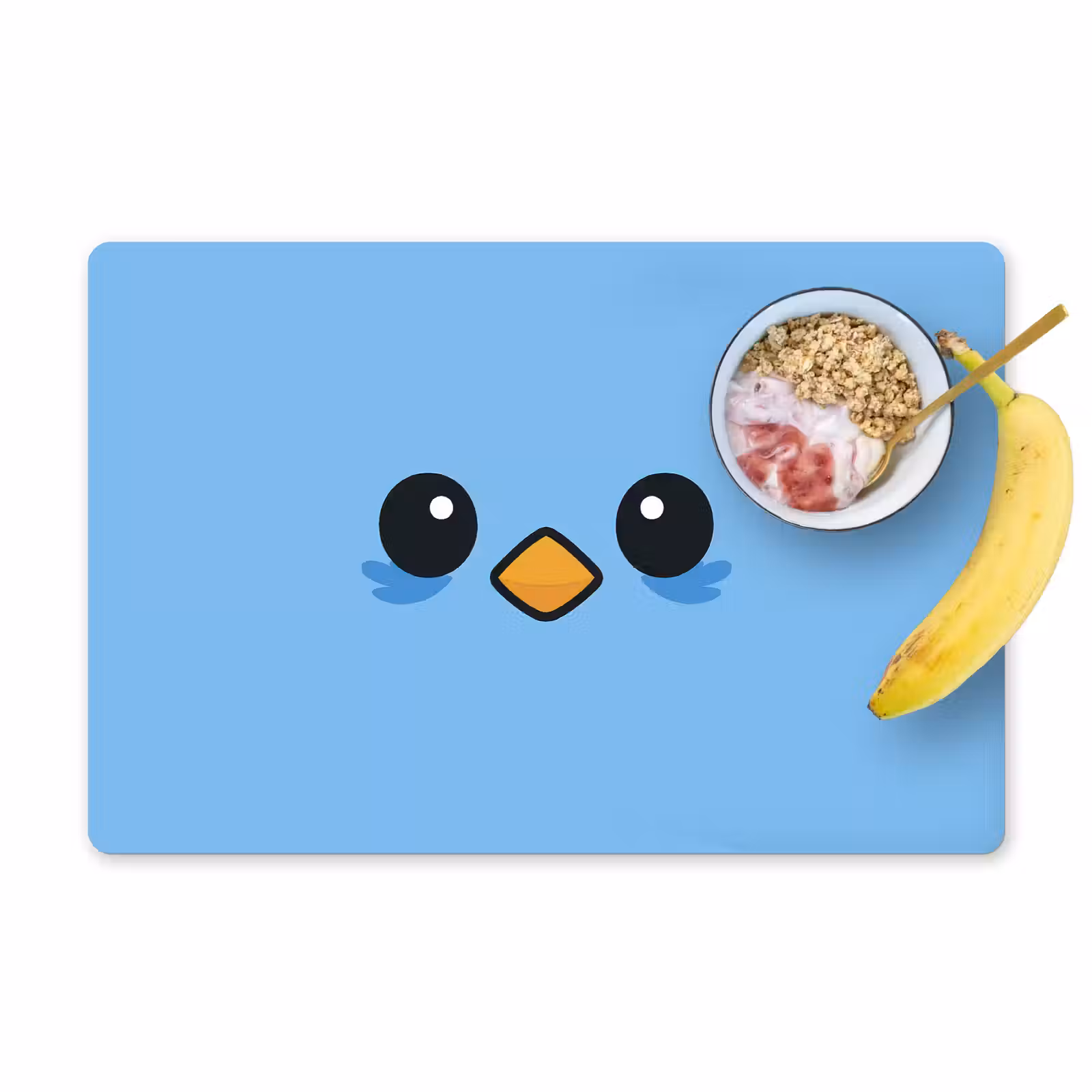 Set de table - Oiseau - Bleu - Simple — 1