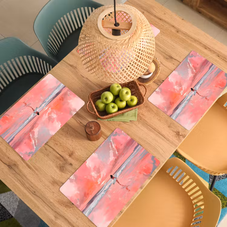 Set de table - Rose - Surf - Mer — 4