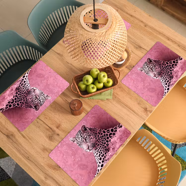 Set de table - Panthère - Deluxe - Rose — 4