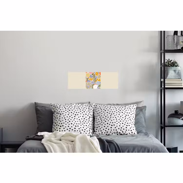 Sticker mural - Abstrait - Fleurs - Feuilles — 5