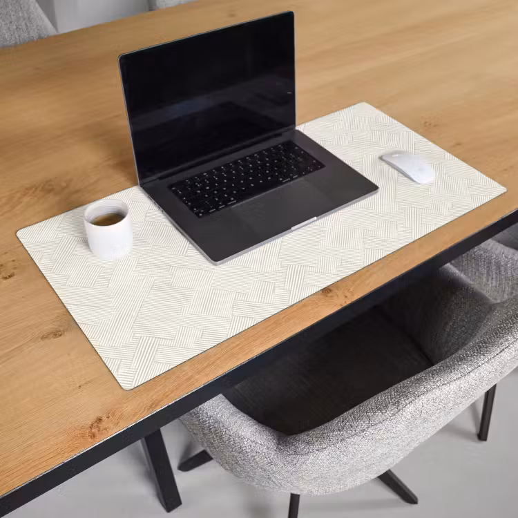 Sous main bureau - Texture - Abstrait - Beige — 3
